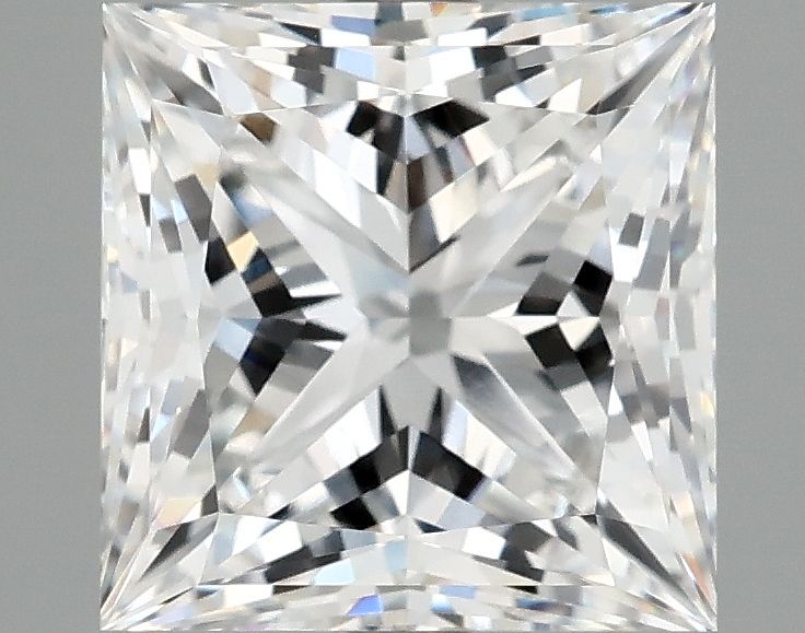 4.19 ct. princess Lab Grown Diamond front image