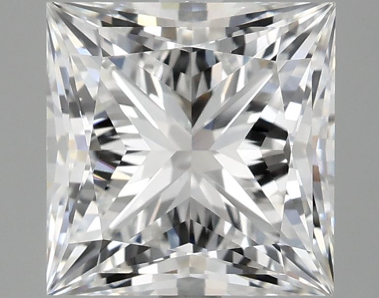 4.14 ct. princess Lab Grown Diamond front image