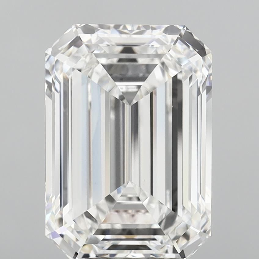 5.51 ct. emerald Lab Grown Diamond front image