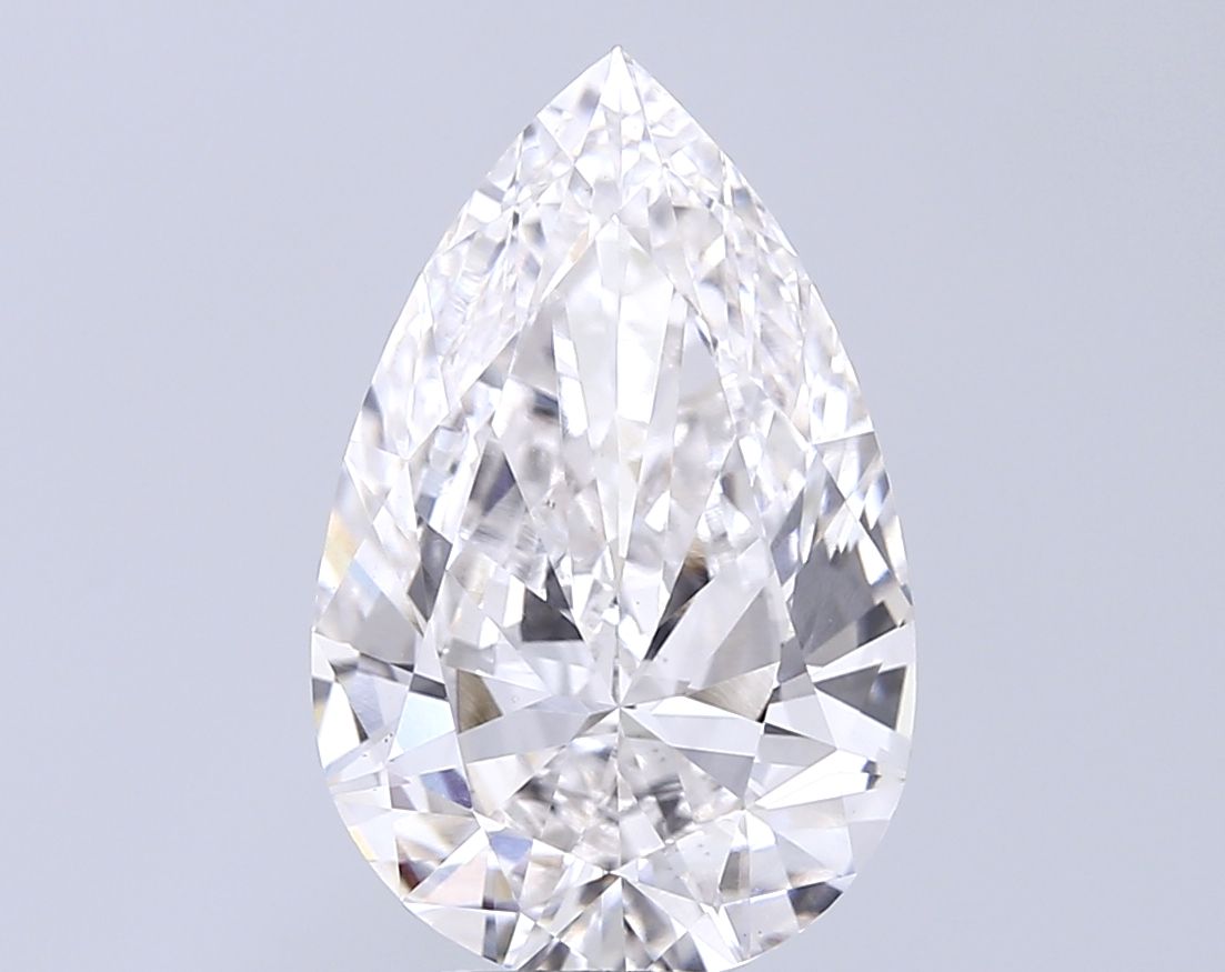 3.90 ct. pear Lab Grown Diamond front image