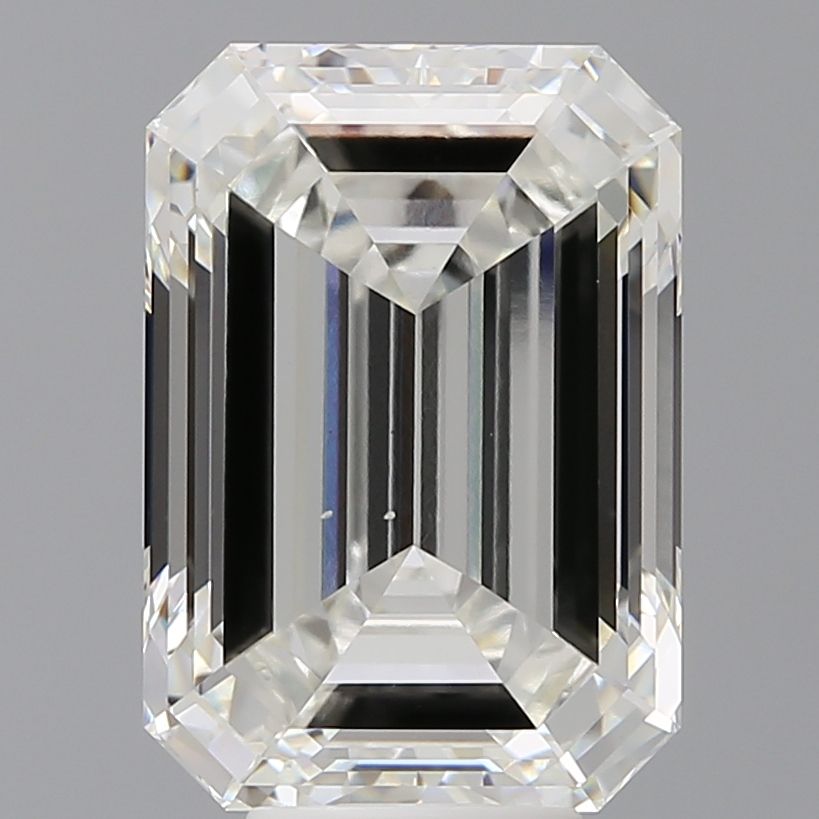 8.03 ct. emerald Lab Grown Diamond front image