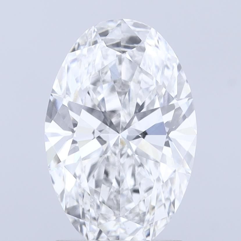 2.08 ct. oval Lab Grown Diamond front image