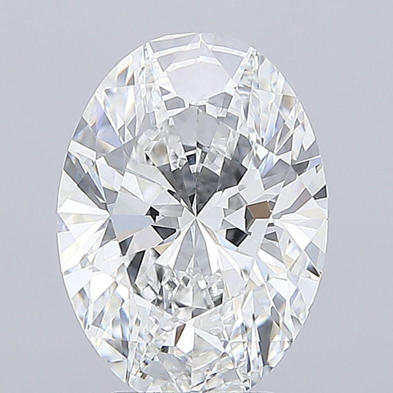 5.03 ct. oval Lab Grown Diamond front image