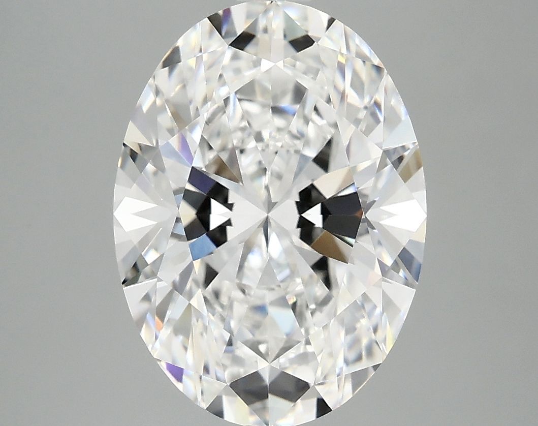 4.09 ct. oval Lab Grown Diamond front image