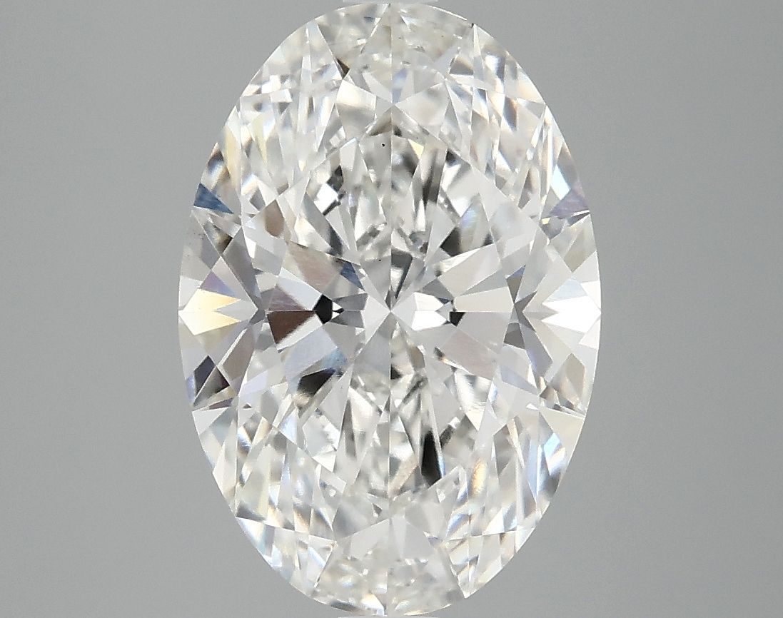 3.66 ct. oval Lab Grown Diamond front image