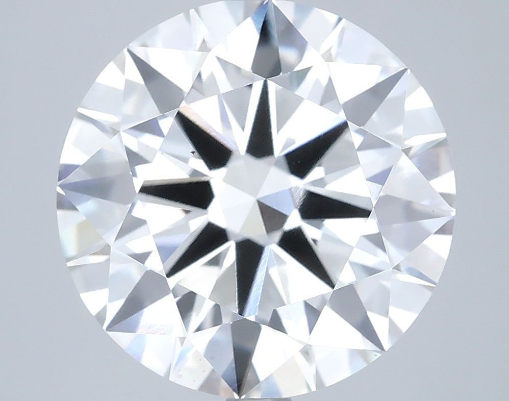 6.04 ct. round Lab Grown Diamond front image
