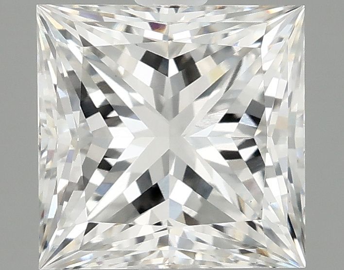 2.10 ct. princess Lab Grown Diamond front image