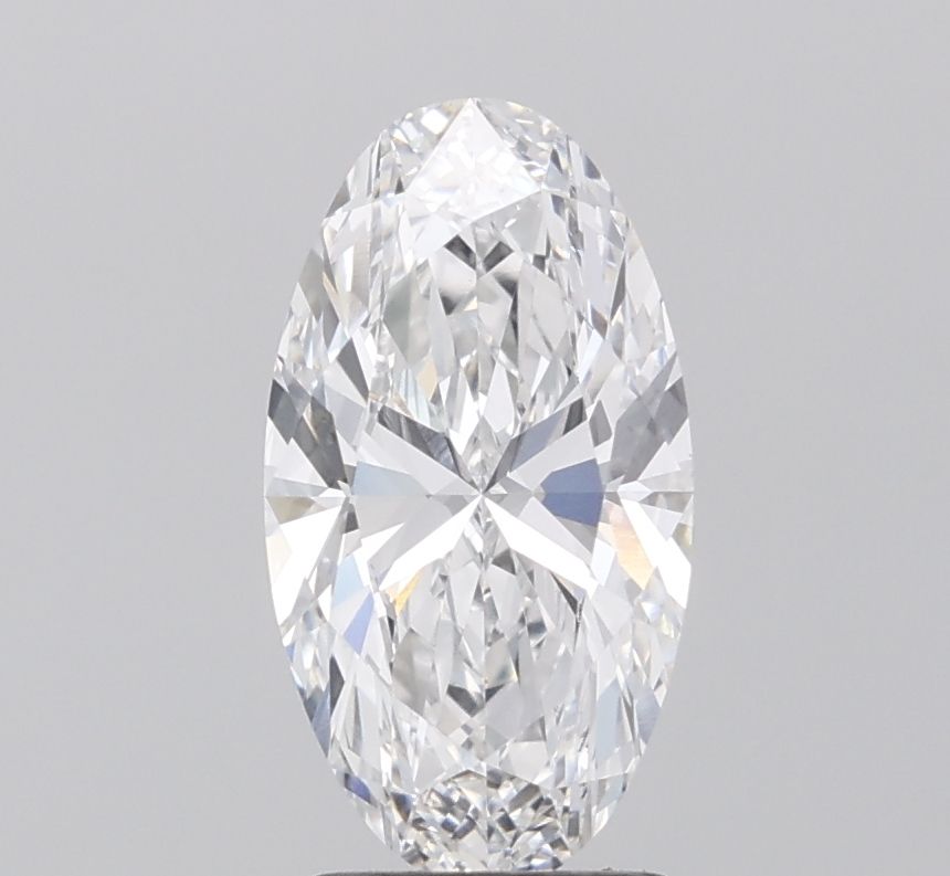 2.09 ct. oval Lab Grown Diamond front image