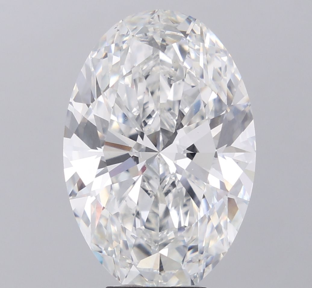 10.05 ct. oval Lab Grown Diamond front image