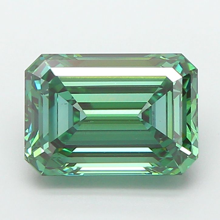 3.08 ct. emerald Lab Grown Diamond front image