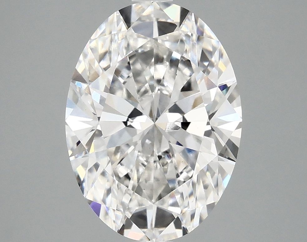 3.02 ct. oval Lab Grown Diamond front image