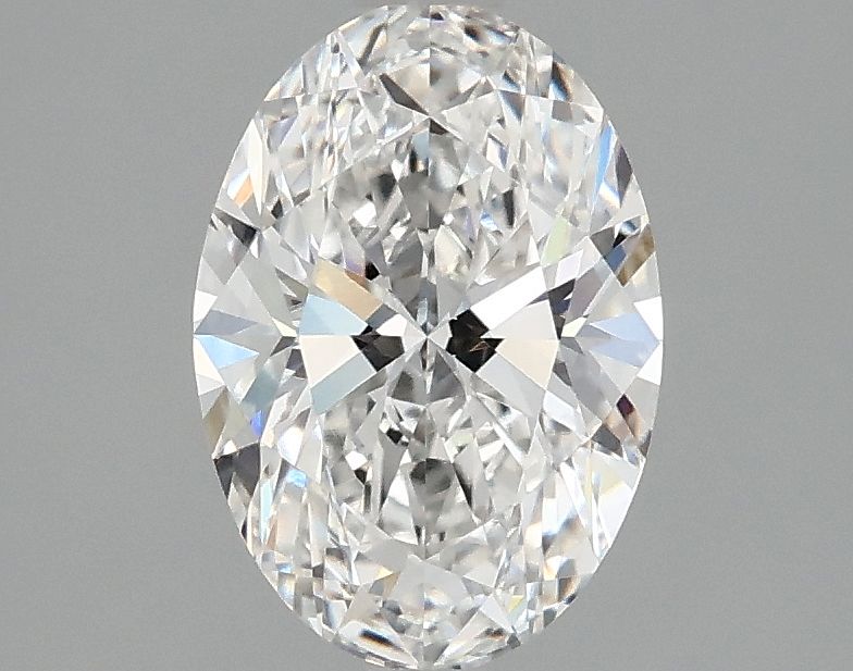 1.58 ct. oval Lab Grown Diamond front image