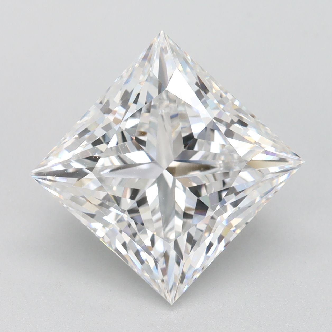 4.10 ct. princess Lab Grown Diamond front image