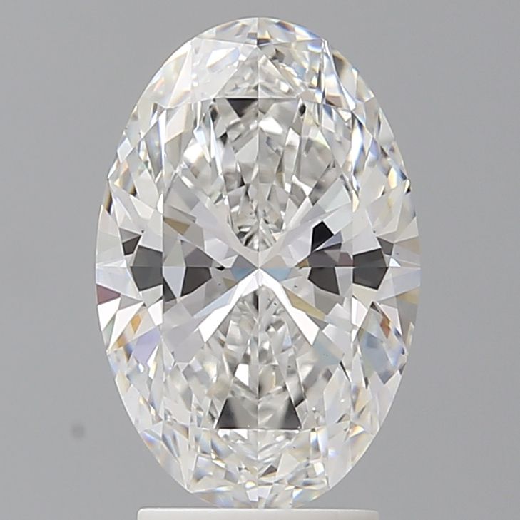 3.05 ct. oval Lab Grown Diamond front image