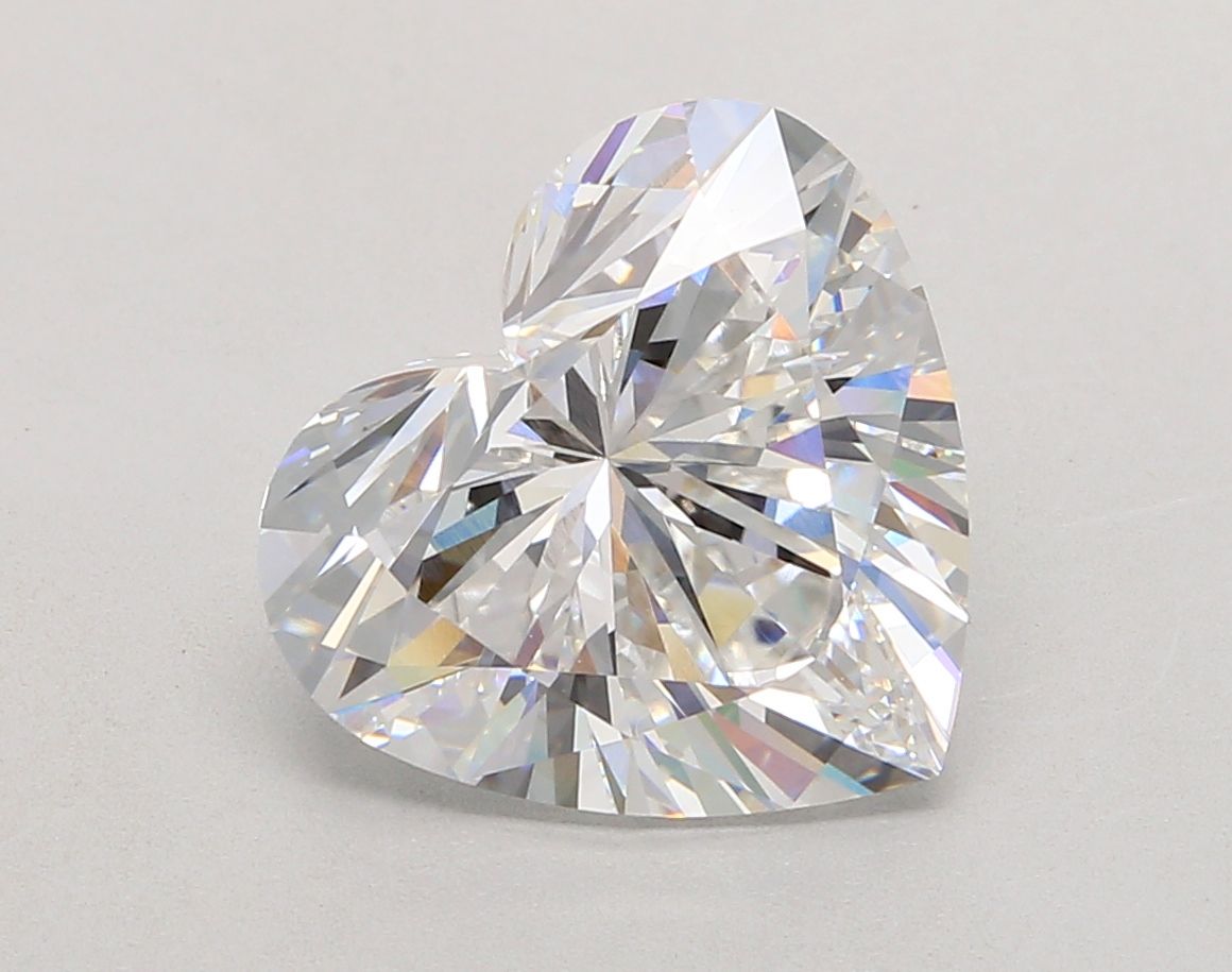 5.07 ct. heart Lab Grown Diamond front image