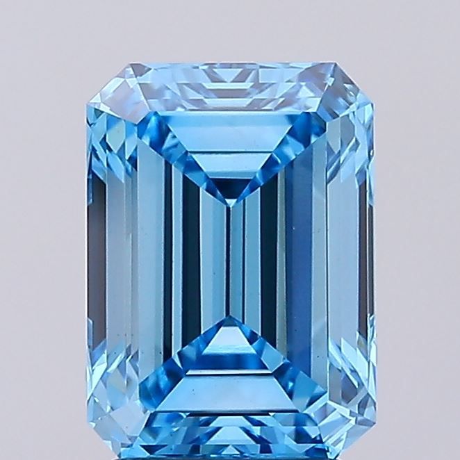 2.89 ct. emerald Lab Grown Diamond front image