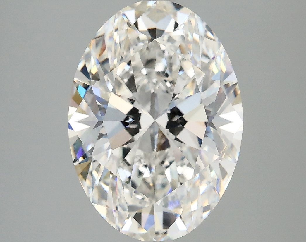 3.86 ct. oval Lab Grown Diamond front image