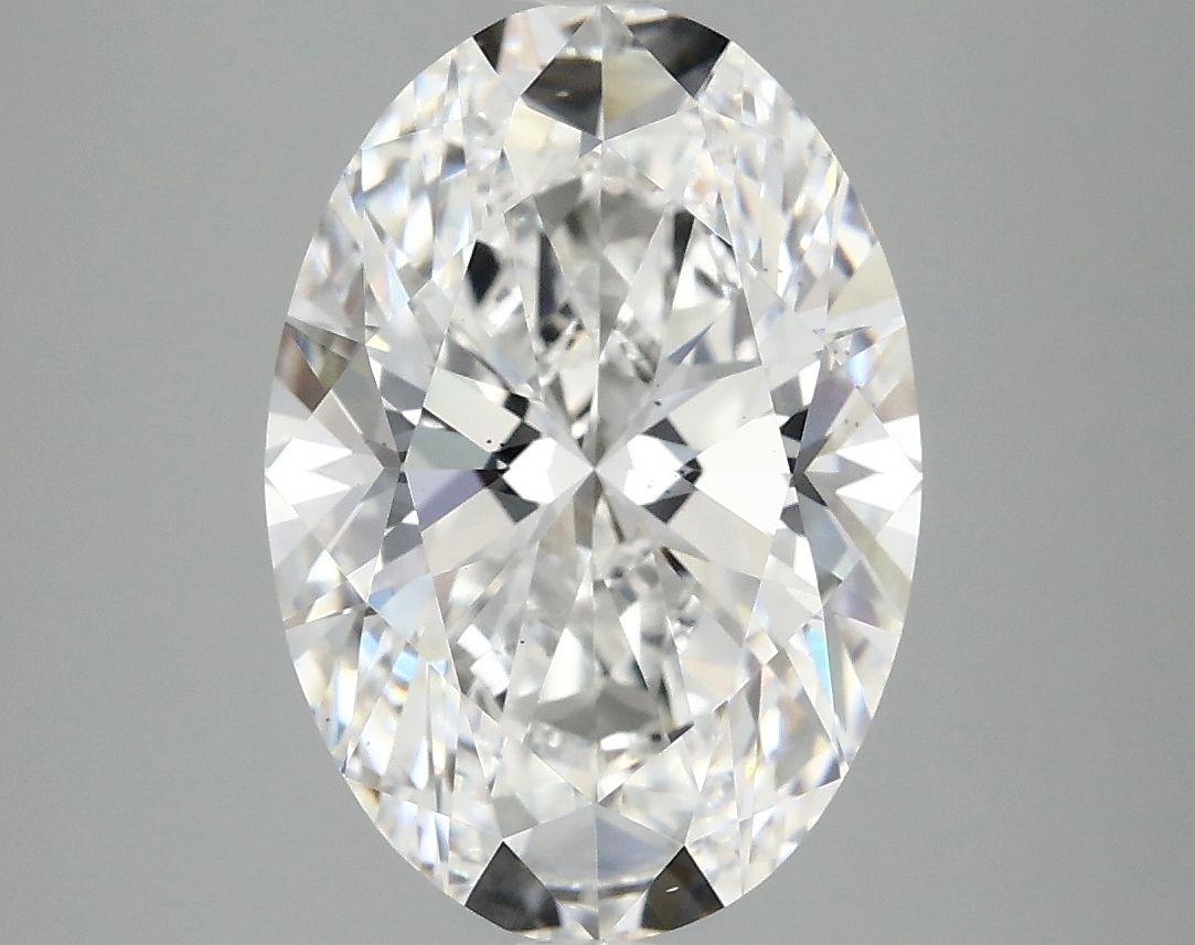 3.98 ct. oval Lab Grown Diamond front image