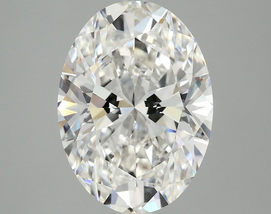 4.09 ct. oval Lab Grown Diamond front image