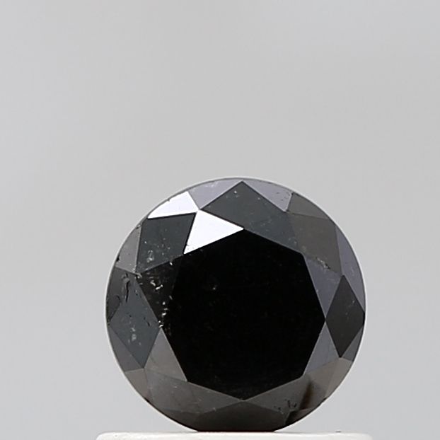 0.91 Carat Round Diamond Black VS2