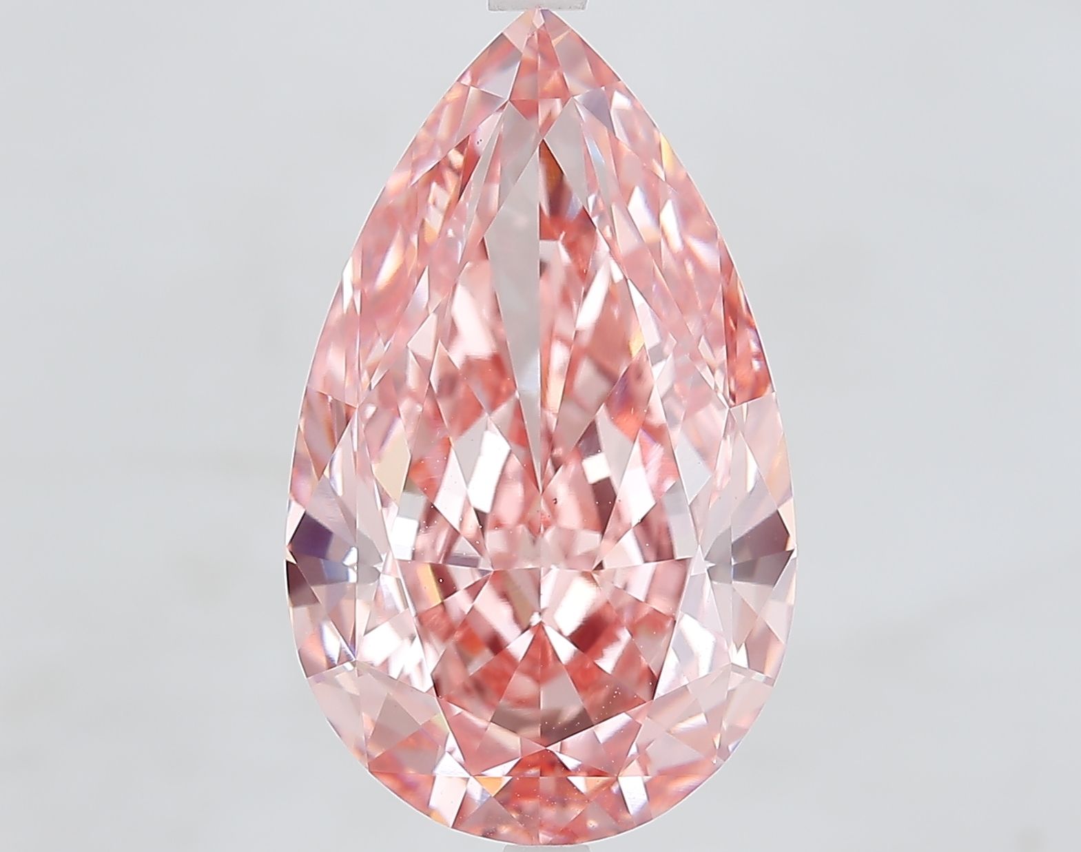 10.52 ct. pear Lab Grown Diamond front image