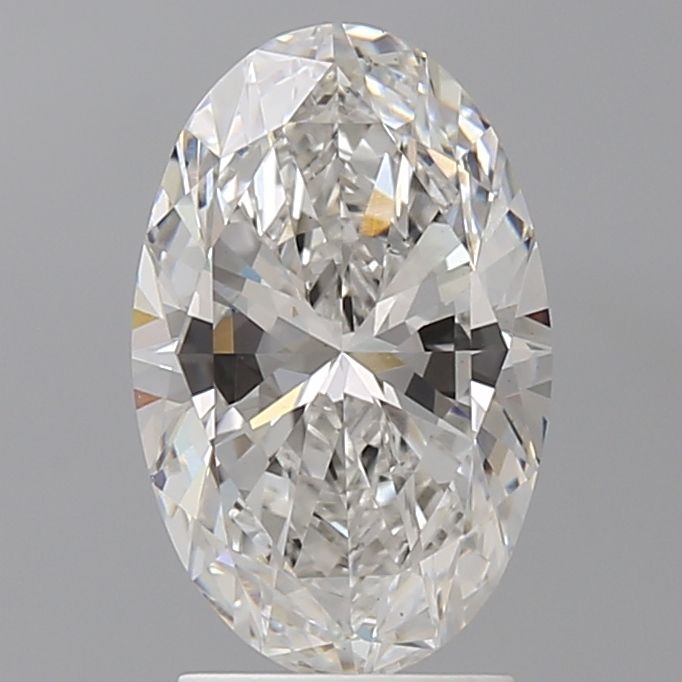 2.50 ct. oval Lab Grown Diamond front image