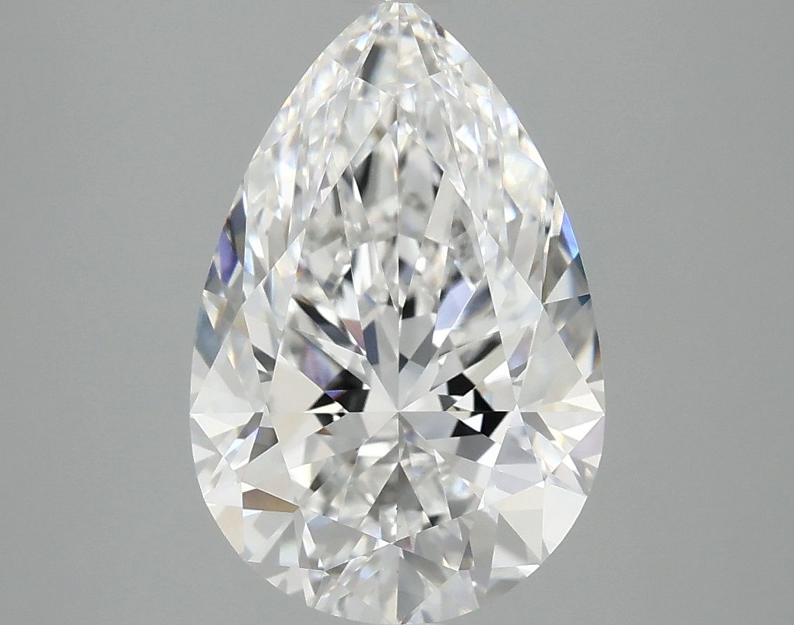 4.10 ct. pear Lab Grown Diamond front image