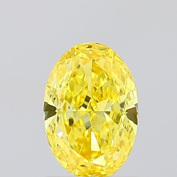 1.10 ct. oval Lab Grown Diamond front image