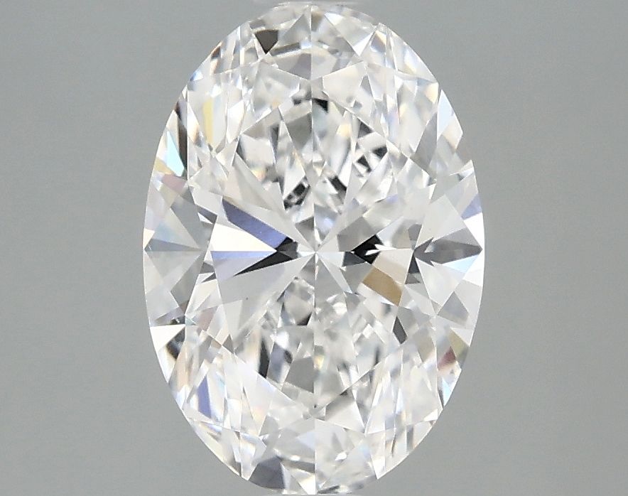 2.10 ct. oval Lab Grown Diamond front image