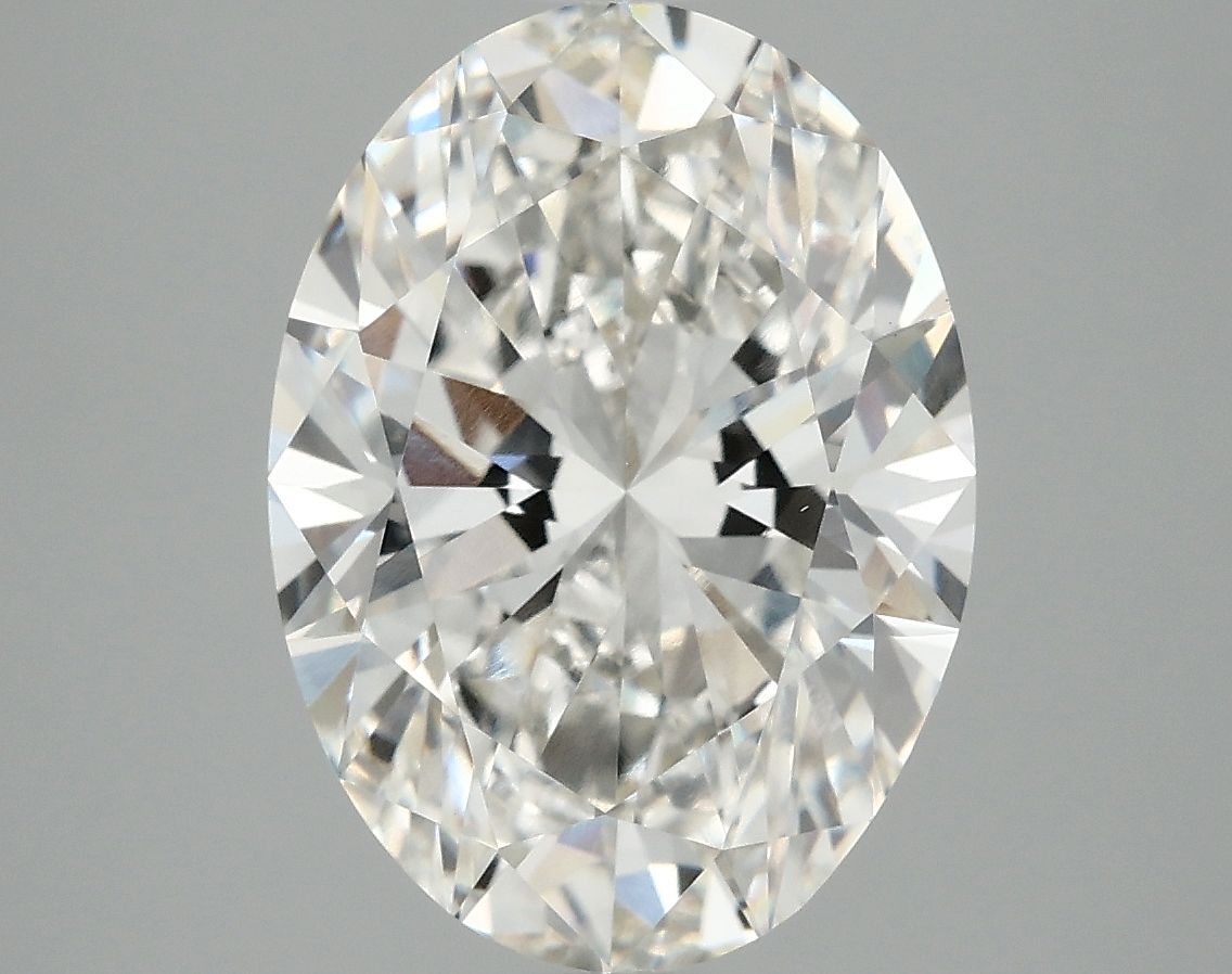 4.09 ct. oval Lab Grown Diamond front image