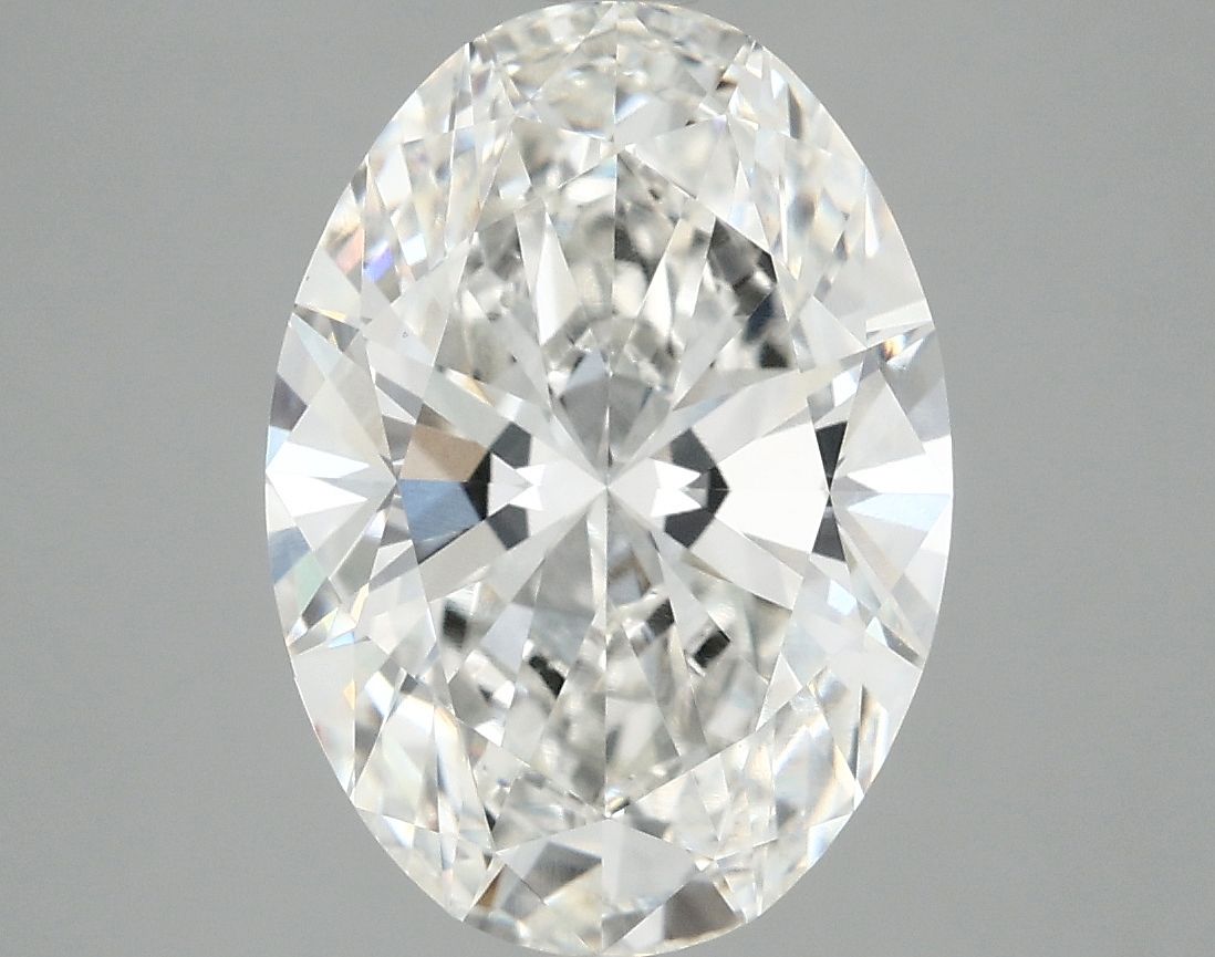 4.04 ct. oval Lab Grown Diamond front image