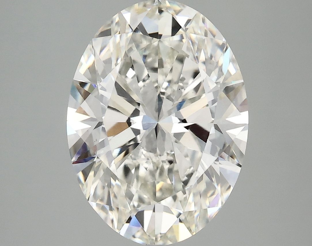 4.09 ct. oval Lab Grown Diamond front image