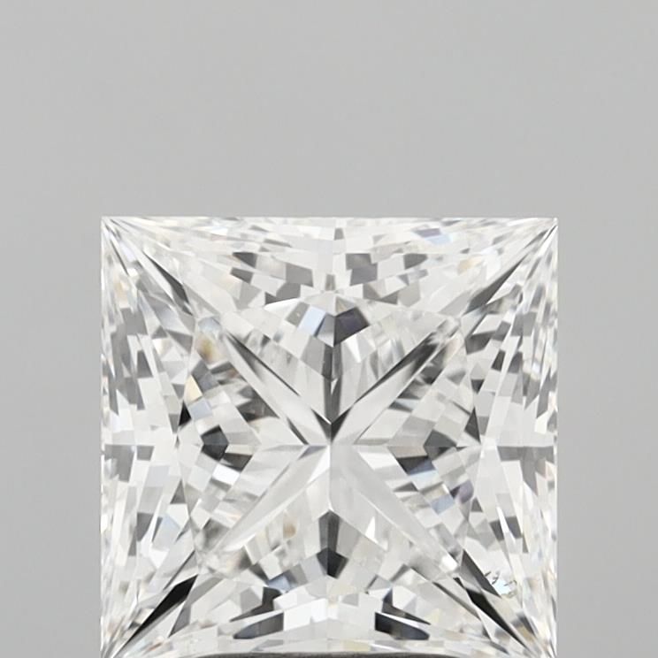 3.58 ct. princess Lab Grown Diamond front image