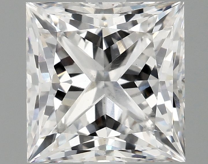 2.10 ct. princess Lab Grown Diamond front image