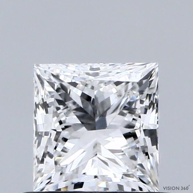 0.75 ct lab-grown Princess Diamond