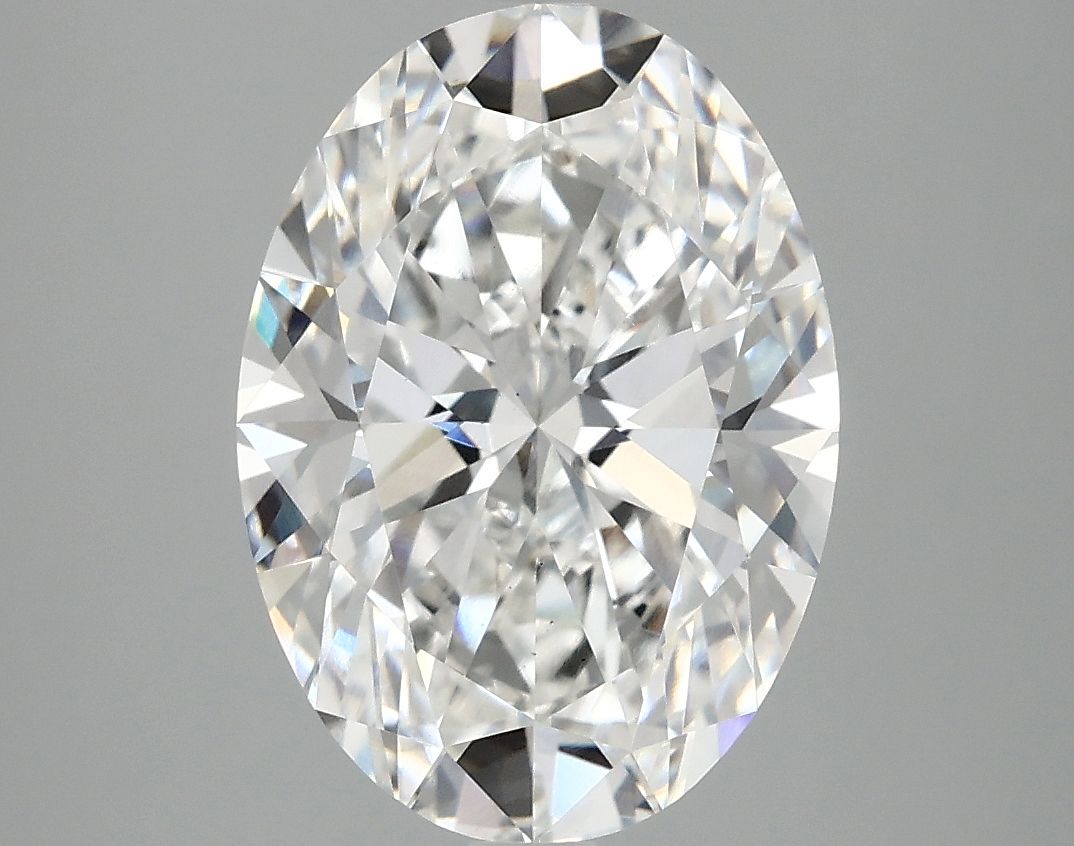 3.99 ct. oval Lab Grown Diamond front image