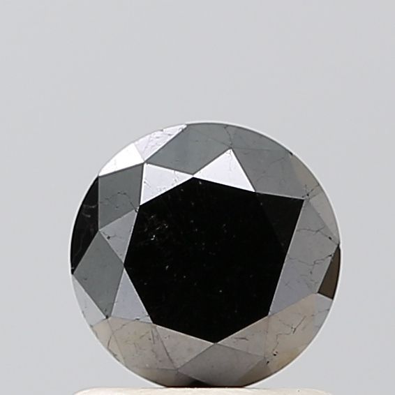 0.86 Carat Round Diamond Black VS1
