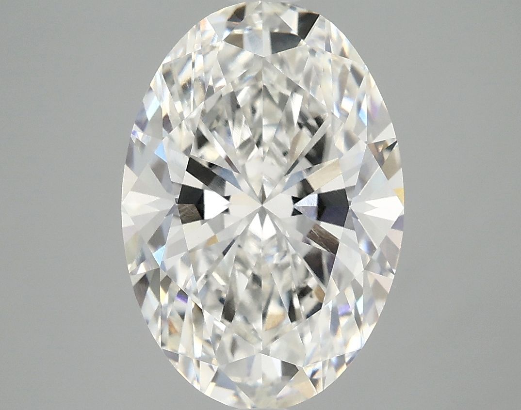 3.80 ct. oval Lab Grown Diamond front image