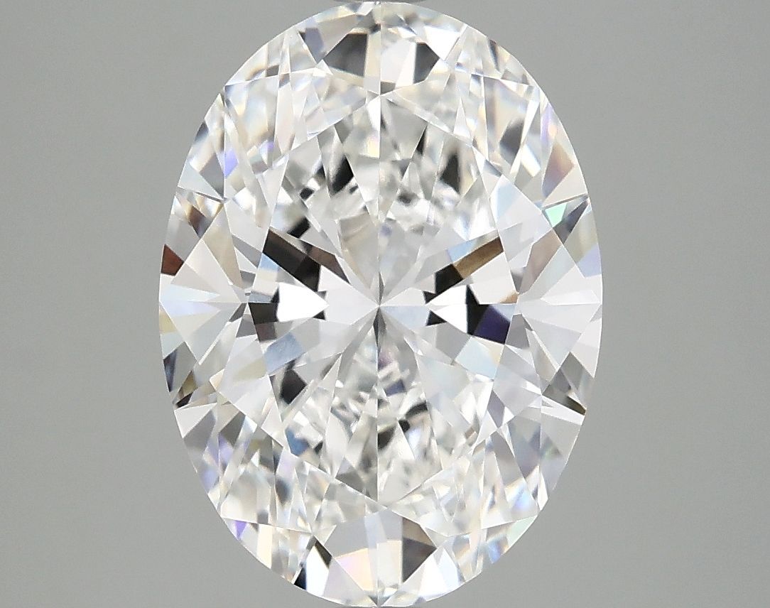 4.10 ct. oval Lab Grown Diamond front image