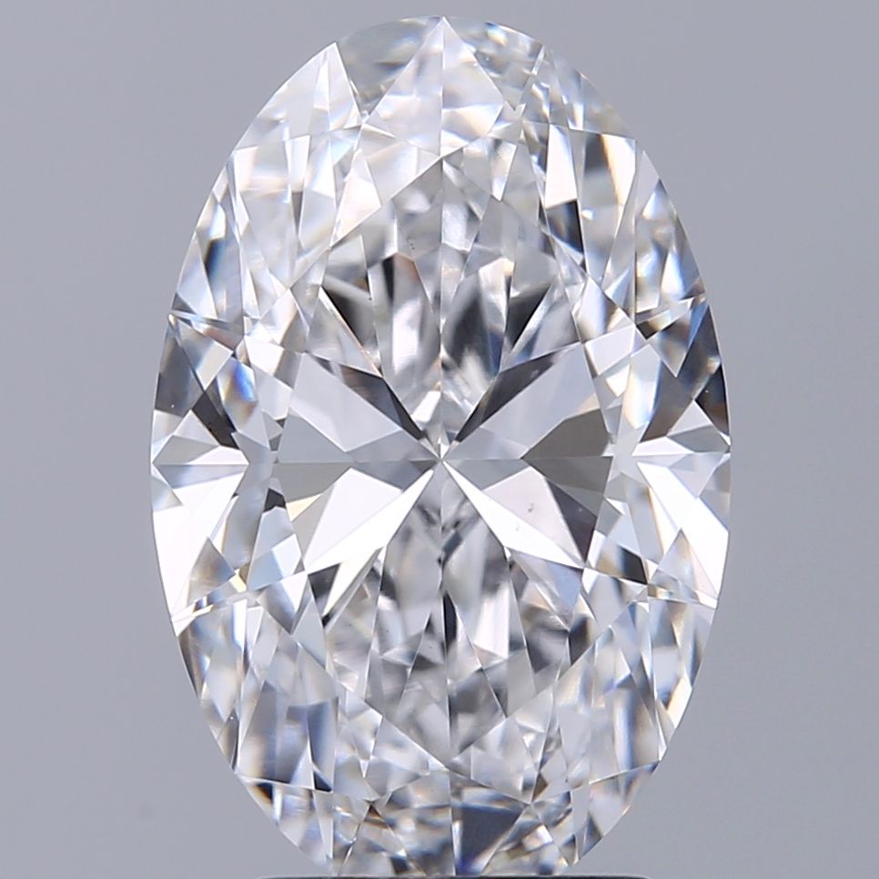 2.60 ct. oval Lab Grown Diamond front image
