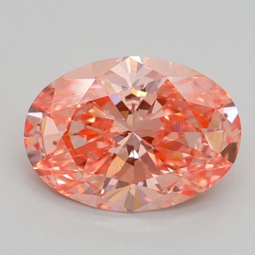 2.02 ct. oval Lab Grown Diamond front image