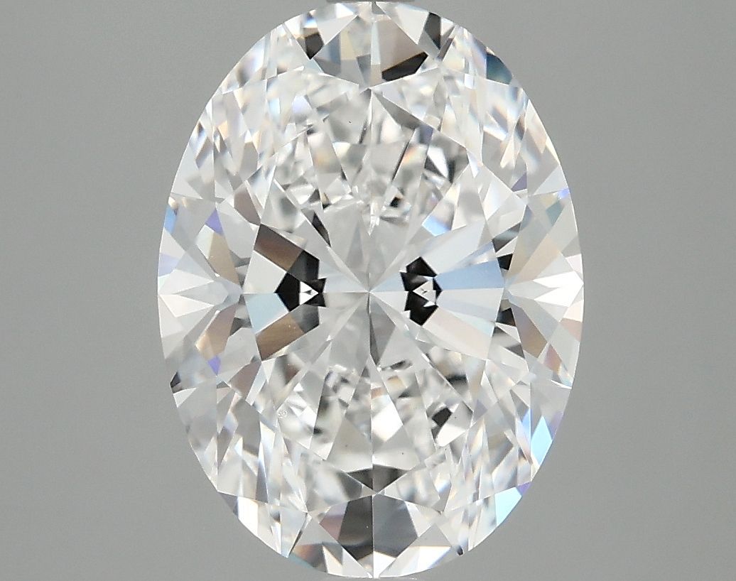 4.05 ct. oval Lab Grown Diamond front image