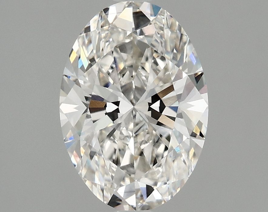 2.10 ct. oval Lab Grown Diamond front image