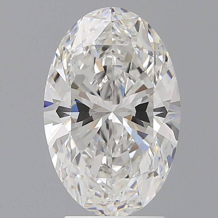 3.10 ct. oval Lab Grown Diamond front image