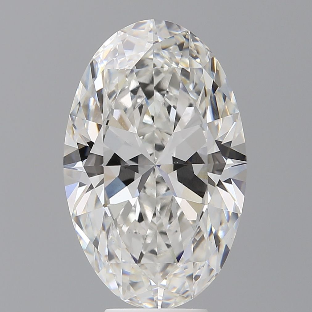 7.06 ct. oval Lab Grown Diamond front image
