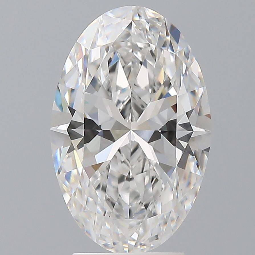 3.58 ct. oval Lab Grown Diamond front image