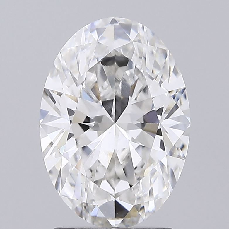 2.22 ct. oval Lab Grown Diamond front image