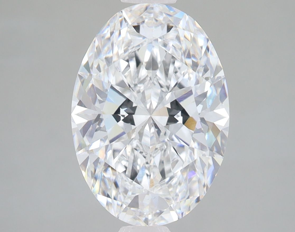 3.10 ct. oval Lab Grown Diamond front image