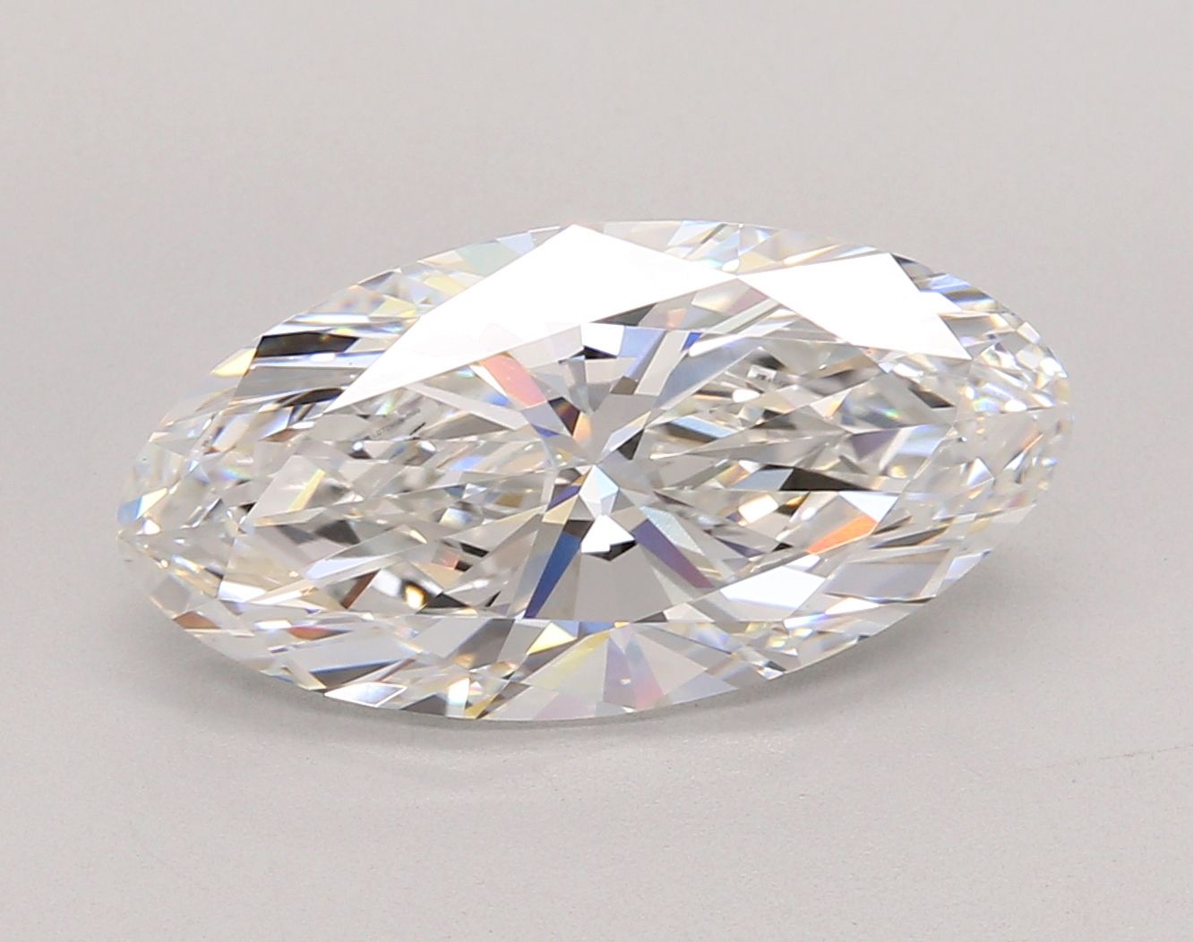 5.07 ct. oval Lab Grown Diamond front image