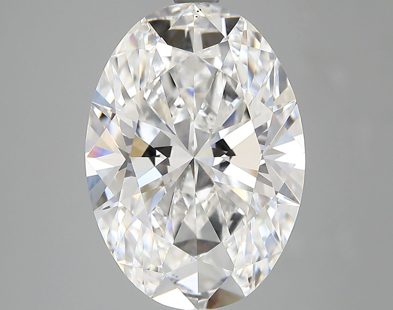 5.10 ct. oval Lab Grown Diamond front image